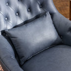 Letitia Faux Leather Wingback Chair