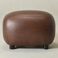 Elmer Faux Leather Ottoman