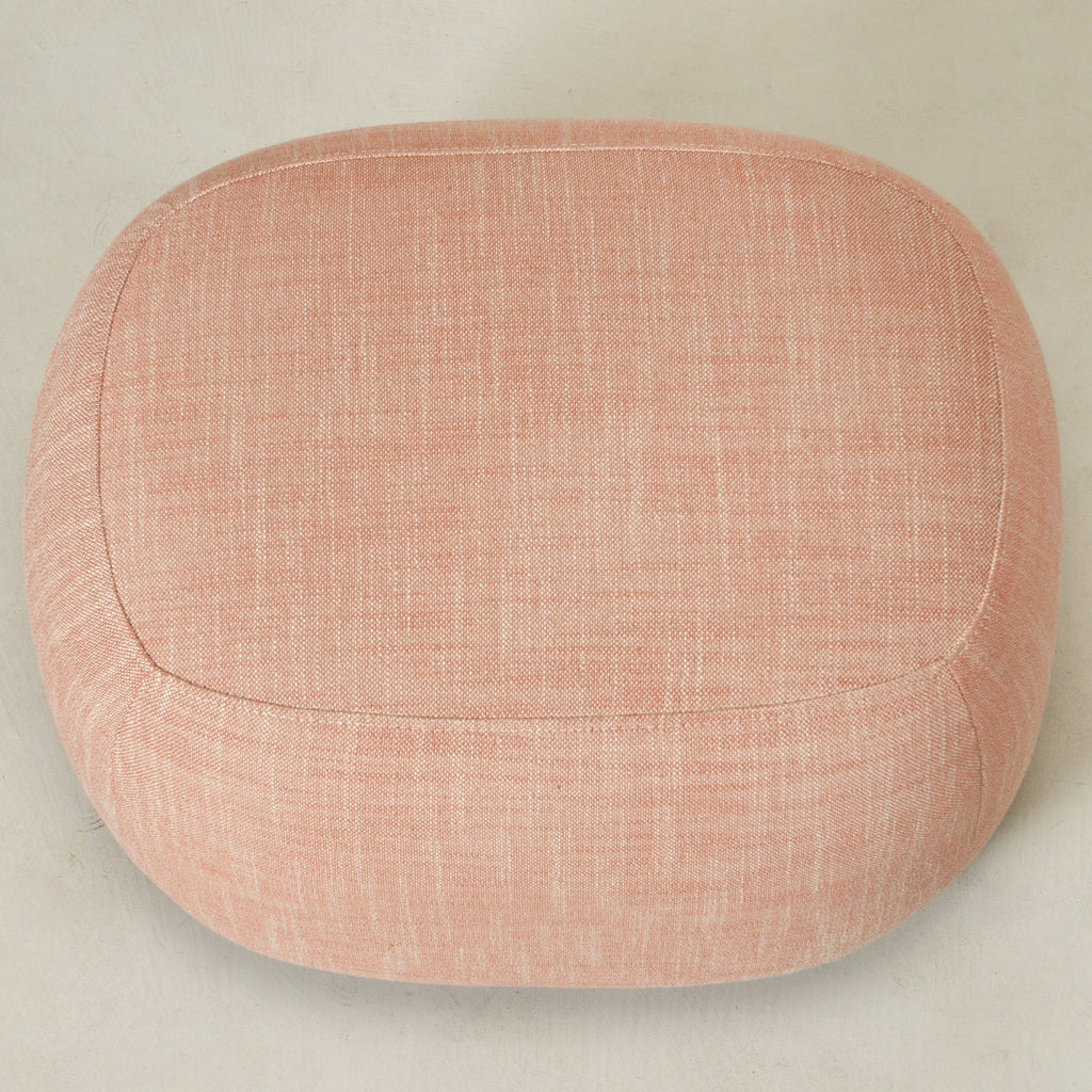Elmer Linen Ottoman