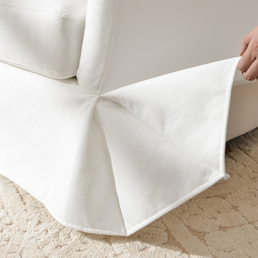 Eliza Slipcover Swivel Barrel Chair