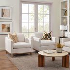 Albert Premium Linen Armchair