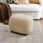 Elmer Linen Ottoman