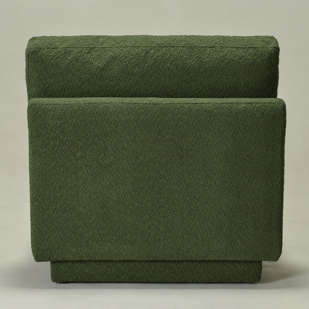 Montyne Bouclé Armless Chair