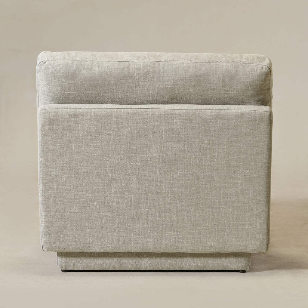 Montyne Linen Armless Chair
