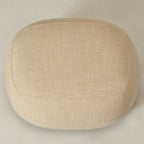 Elmer Linen Ottoman