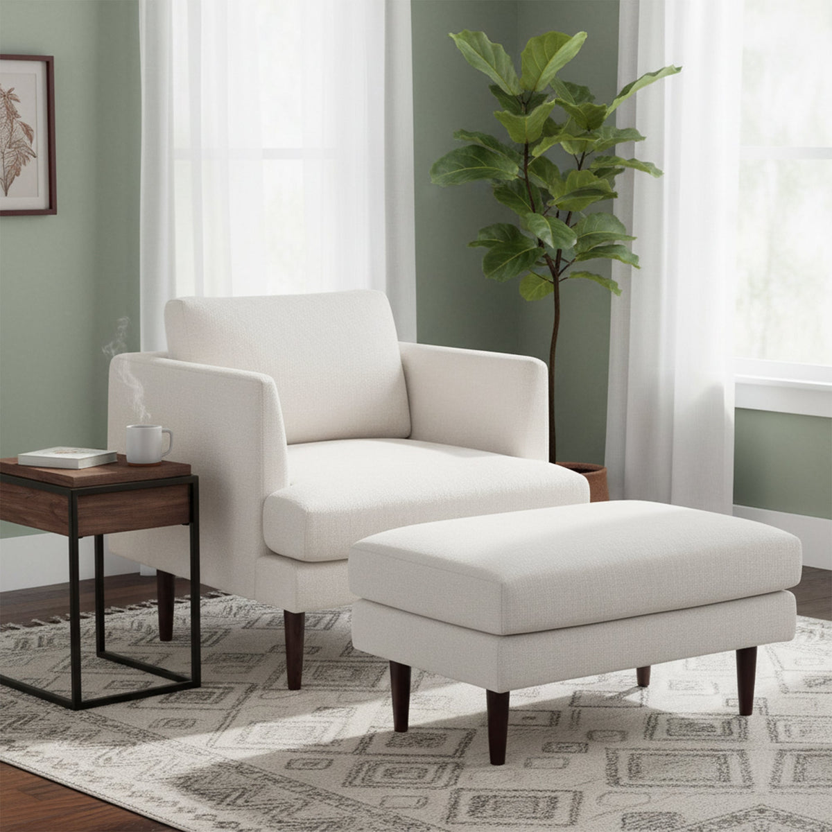 Samuel Upholstered Ottoman