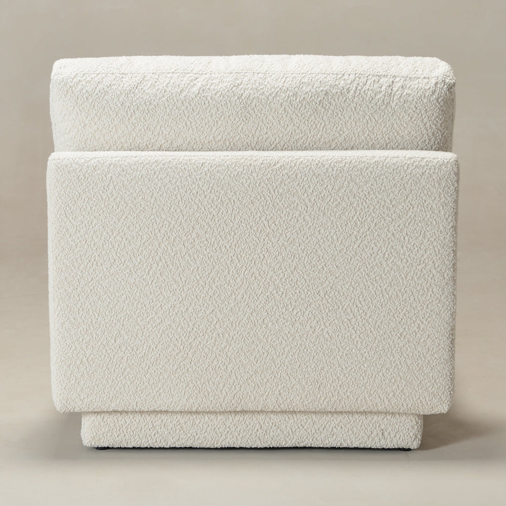 Montyne Bouclé Armless Chair