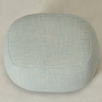 Elmer Linen Ottoman