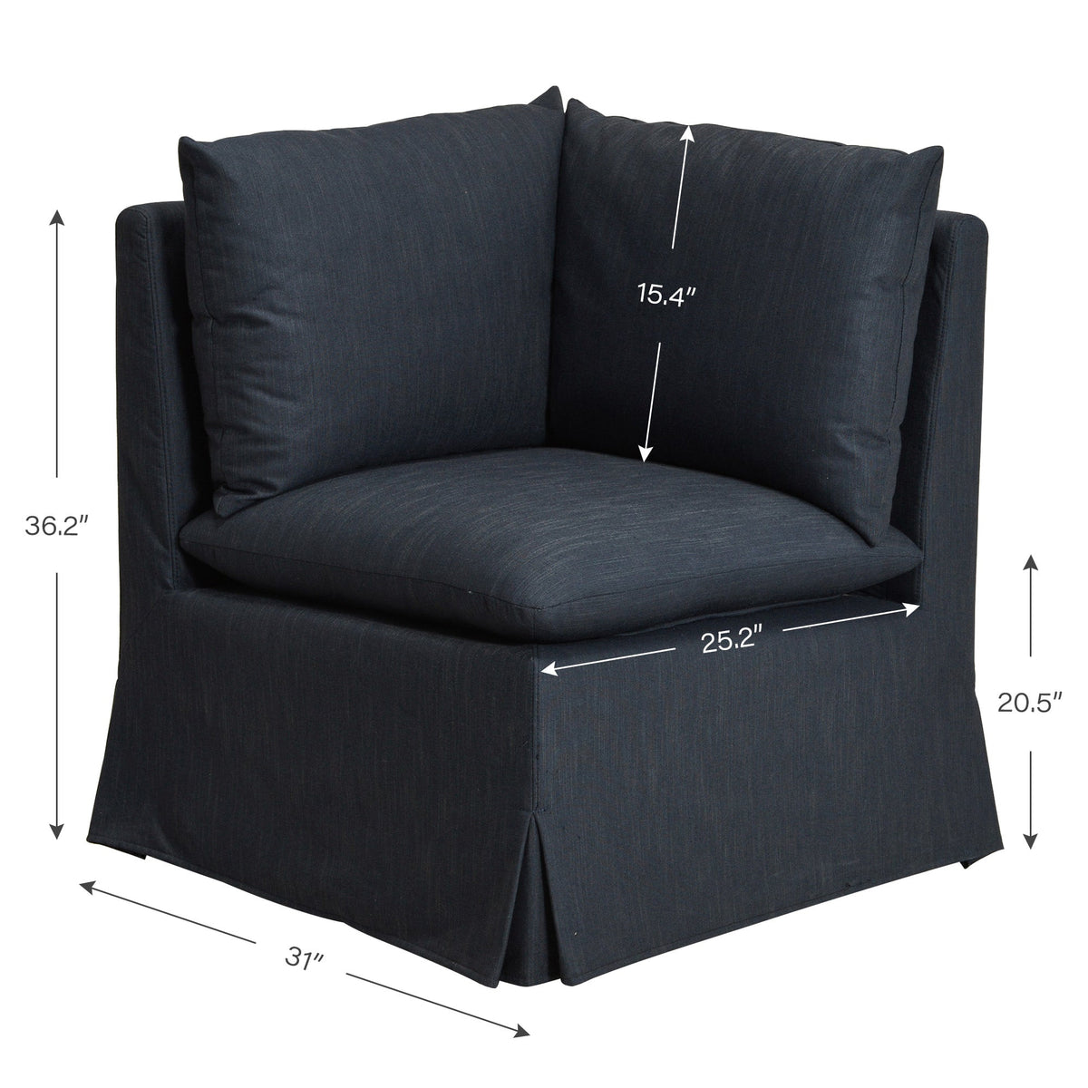 Nelly Slipcover Performance Dining Banquette