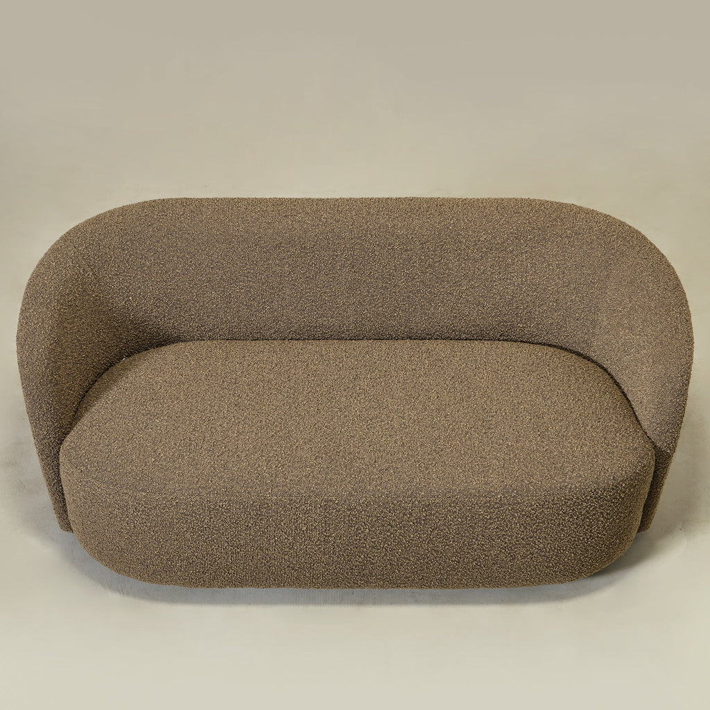 Everitte Bouclé Loveseat Sofa