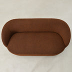 Everitte Bouclé Loveseat Sofa