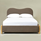 Dorothy Linen Platform Bed