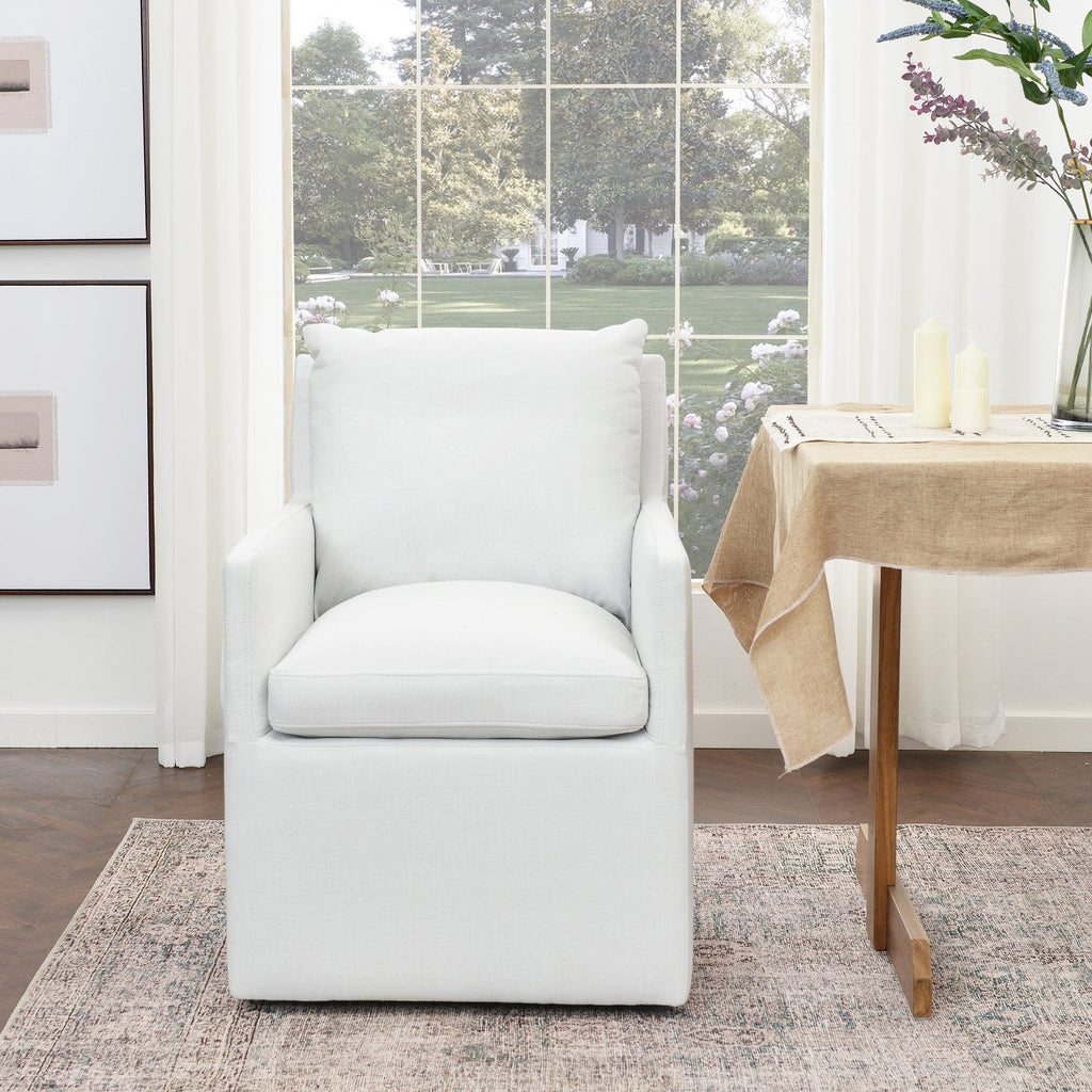 Sean Performance Linen Dining Chair