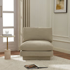 Montyne Bouclé Armless Chair