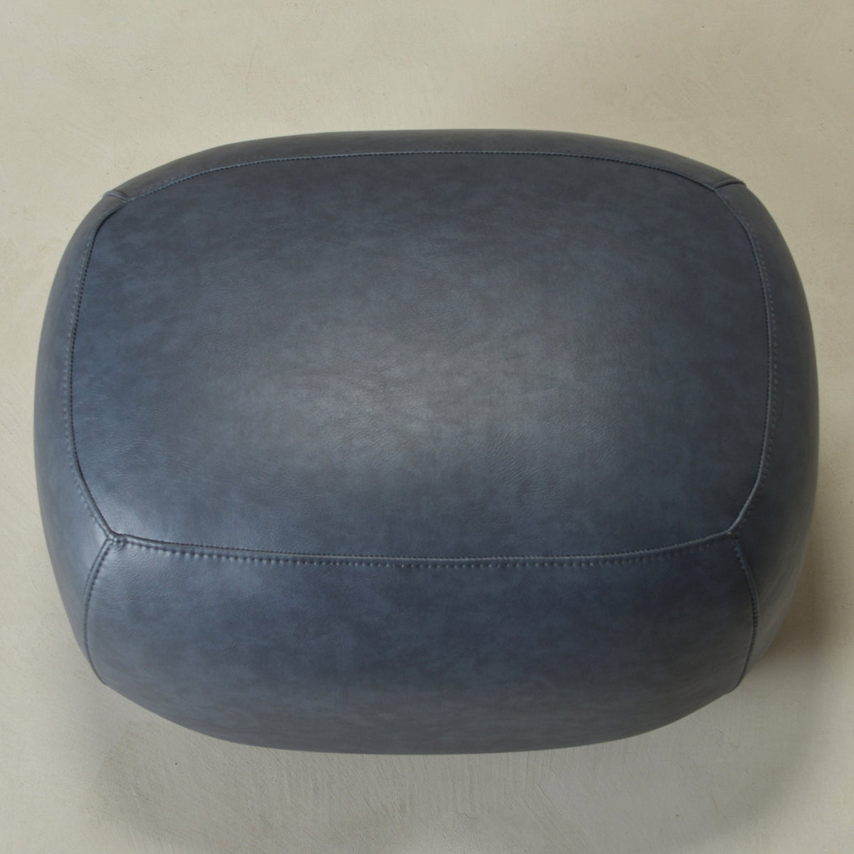 Elmer Faux Leather Ottoman