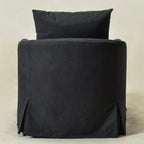 Eliza Slipcover Swivel Barrel Chair