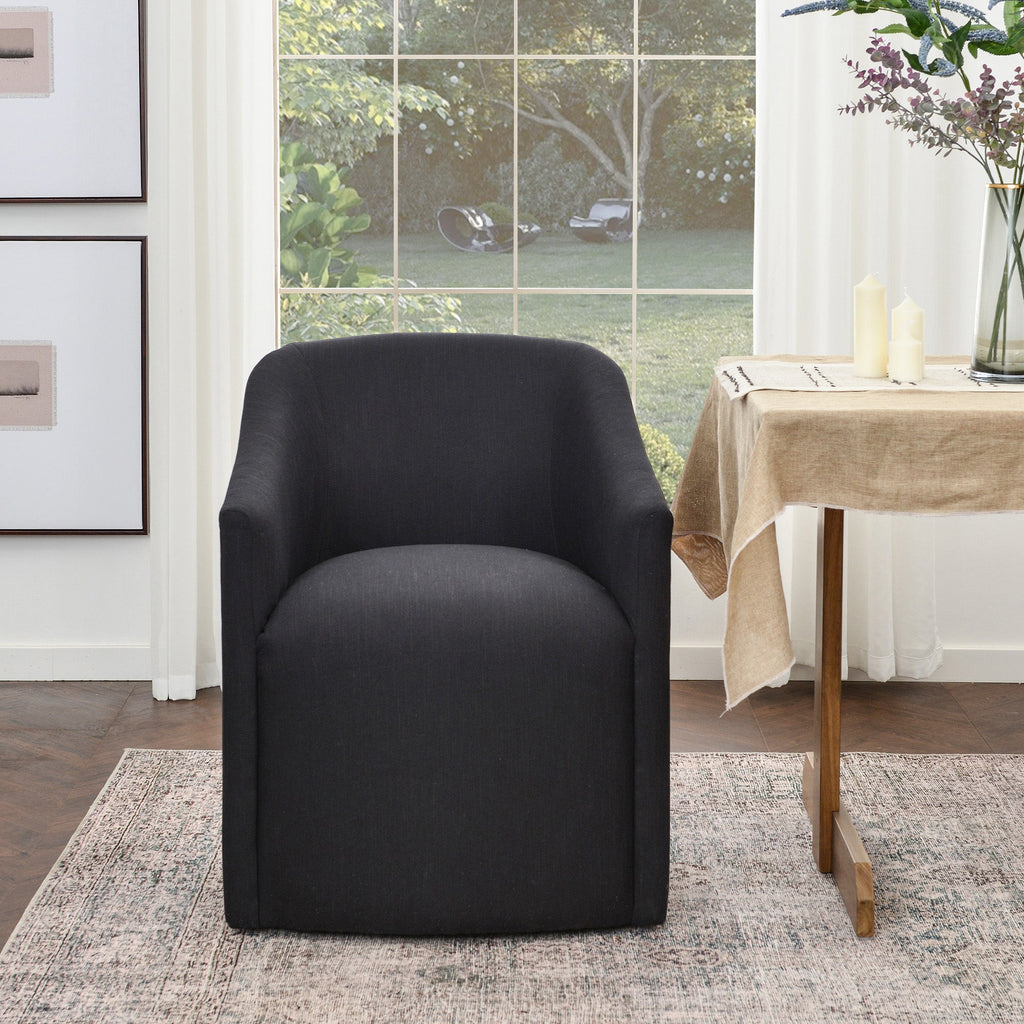Rafa Performance Linen Dining Chair