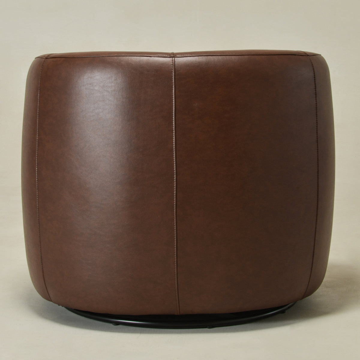 Ashlie Faux Leather Swivel Chair