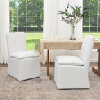 Diane Performance Dining Side Chair with Casters