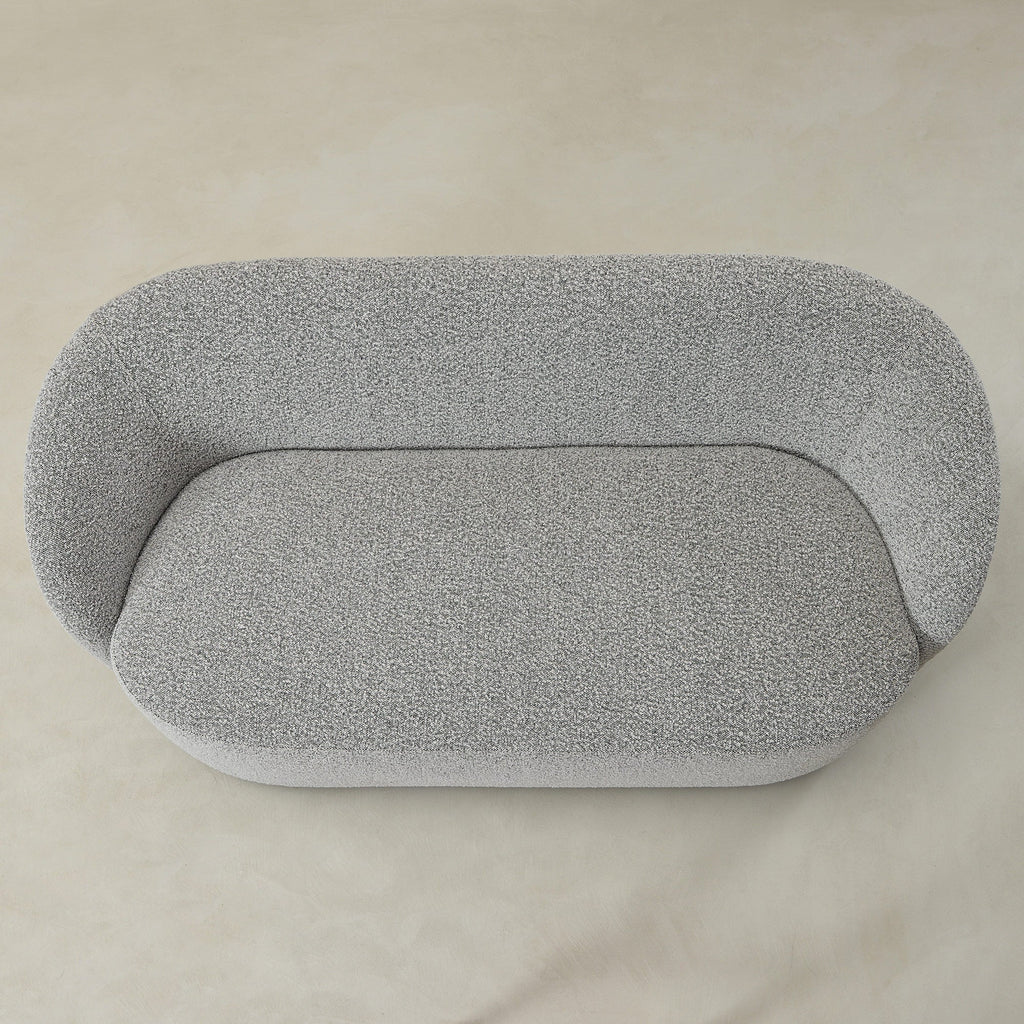 Everitte Bouclé Loveseat Sofa