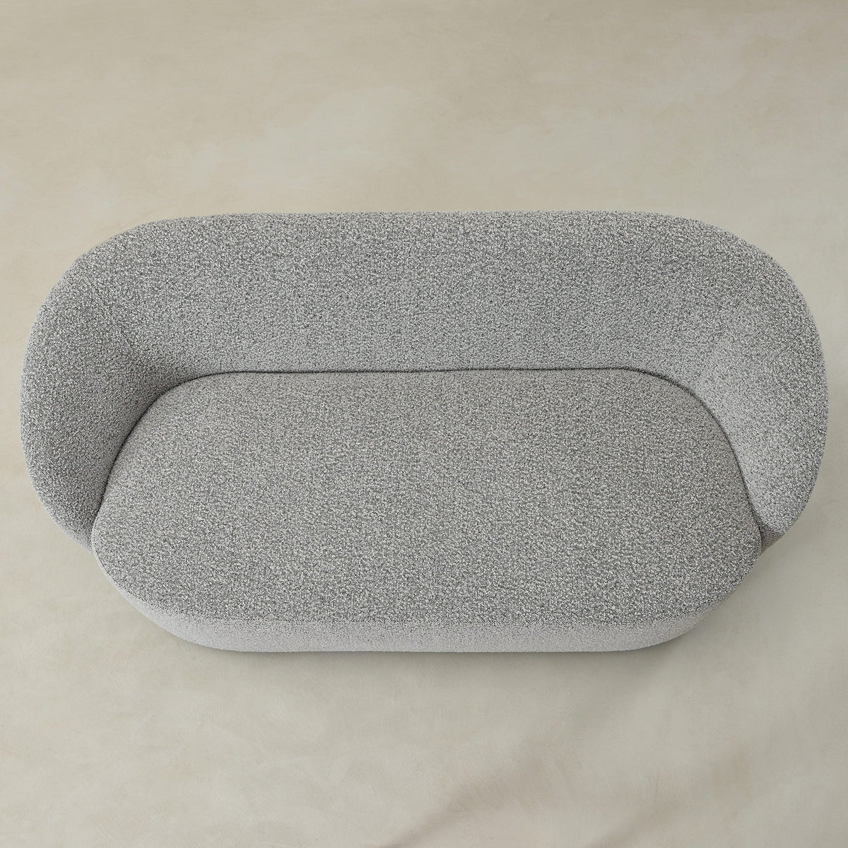 Everitte Bouclé Loveseat Sofa
