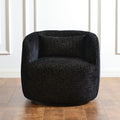 Teratect Exclusive | Ashlie Sculpted Jacquard Swivel Barrel Chair