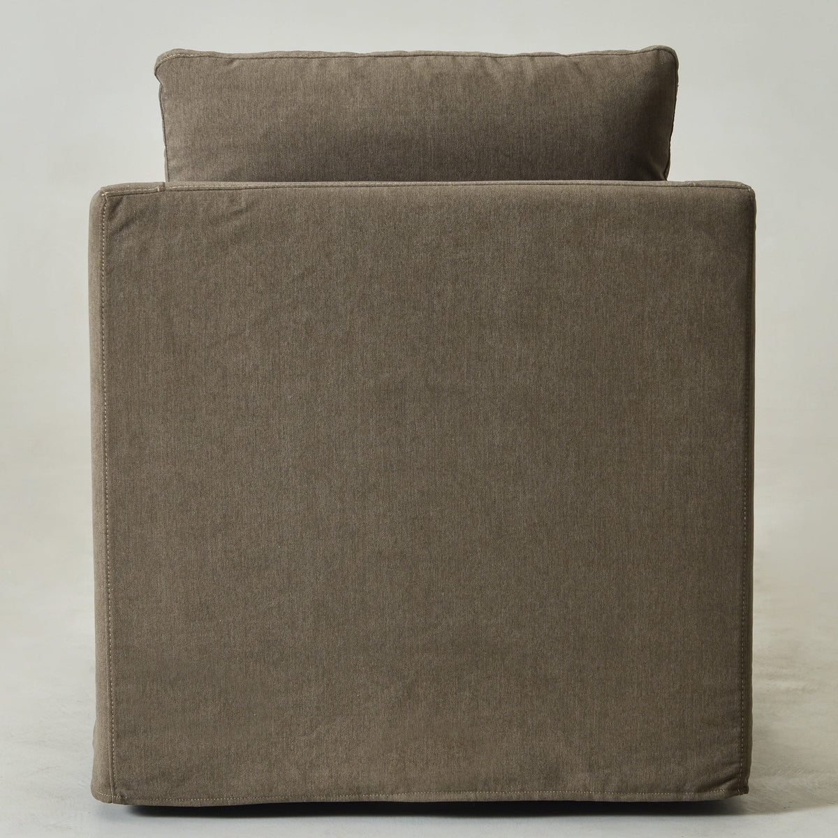 Charles Slipcover Swivel Barrel Chair