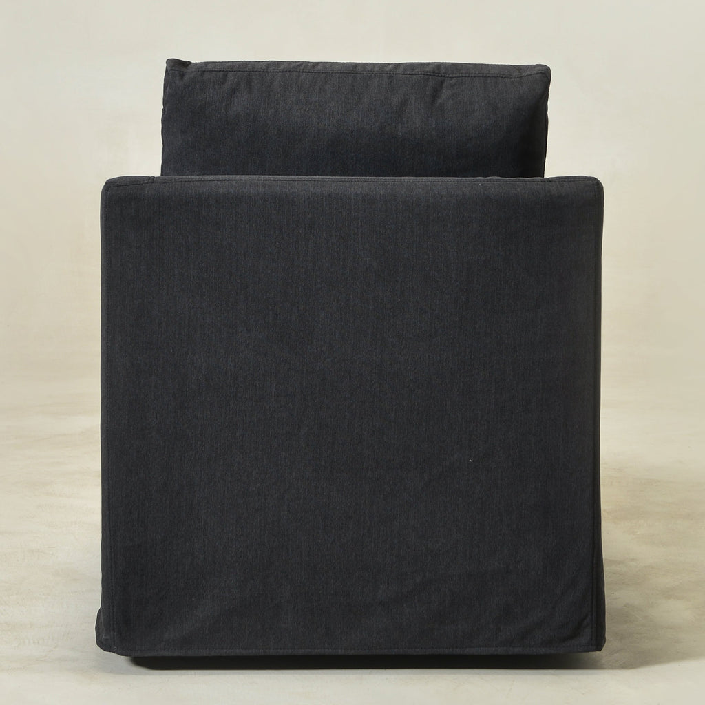 Charles Slipcover Swivel Barrel Chair
