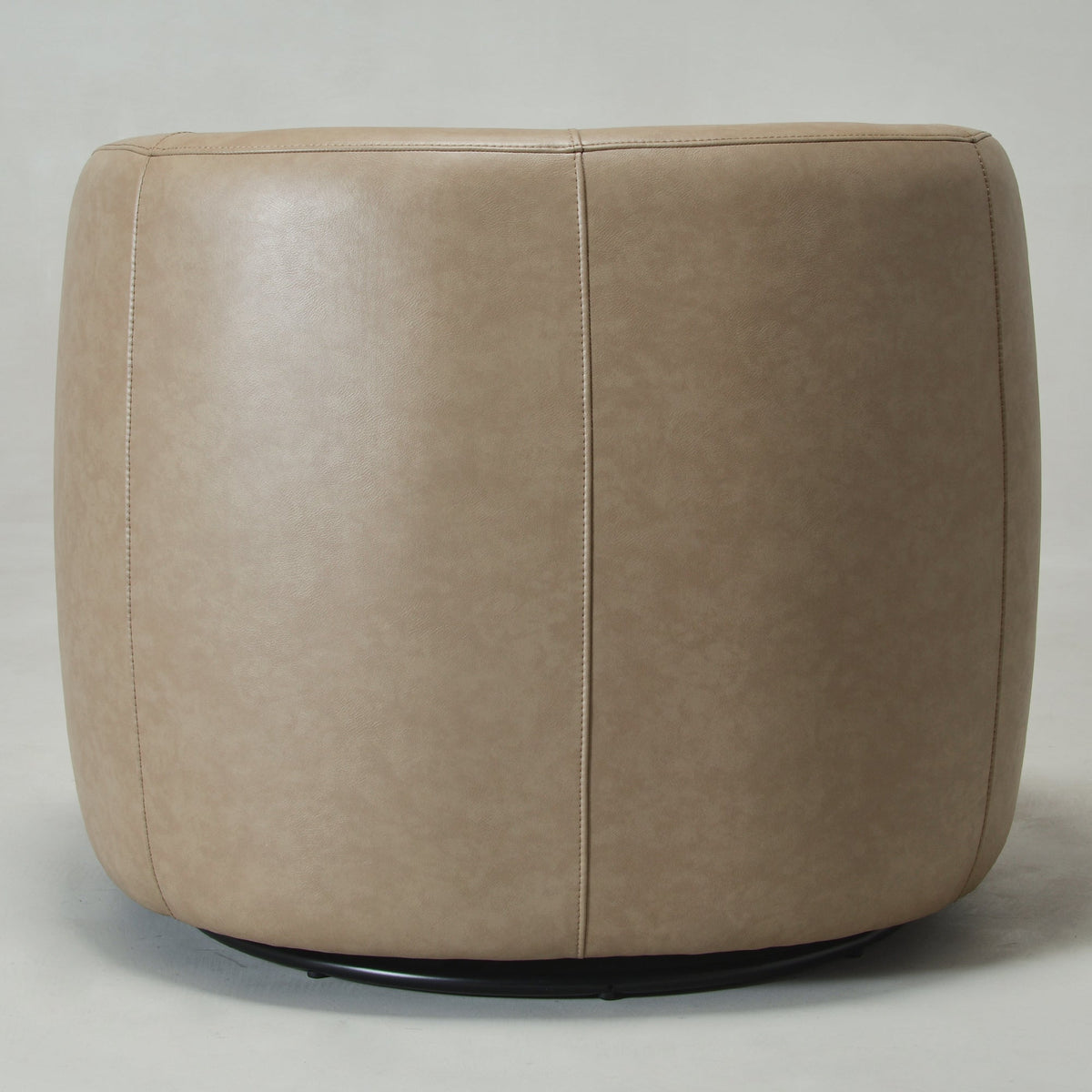Ashlie Faux Leather Swivel Chair