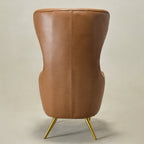 Letitia Faux Leather Wingback Chair