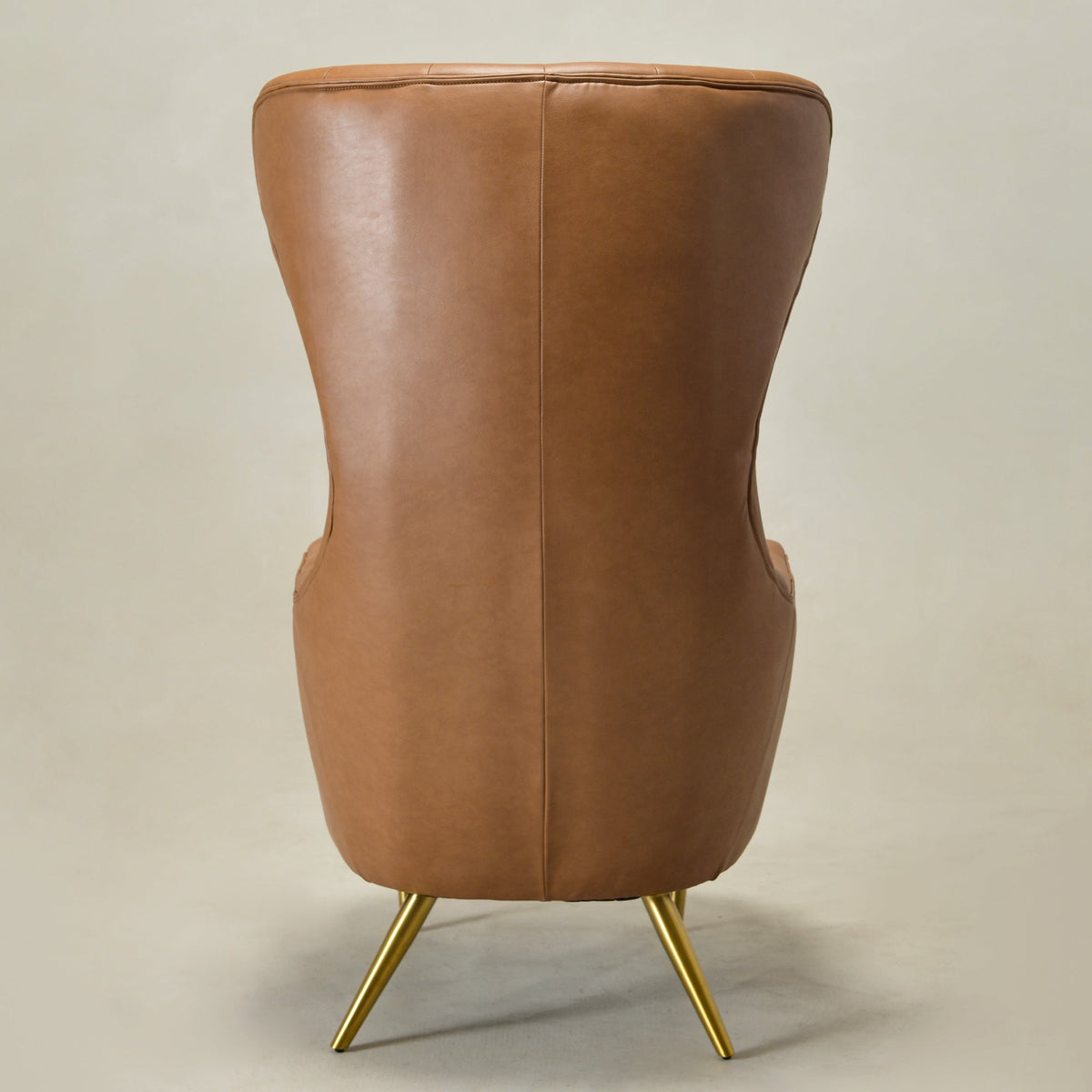 Letitia Faux Leather Wingback Chair