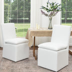 Diane Performance Dining Side Chair with Casters