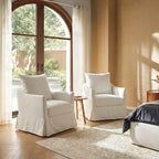 Eliza Slipcover Swivel Barrel Chair