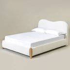 Dorothy Linen Platform Bed