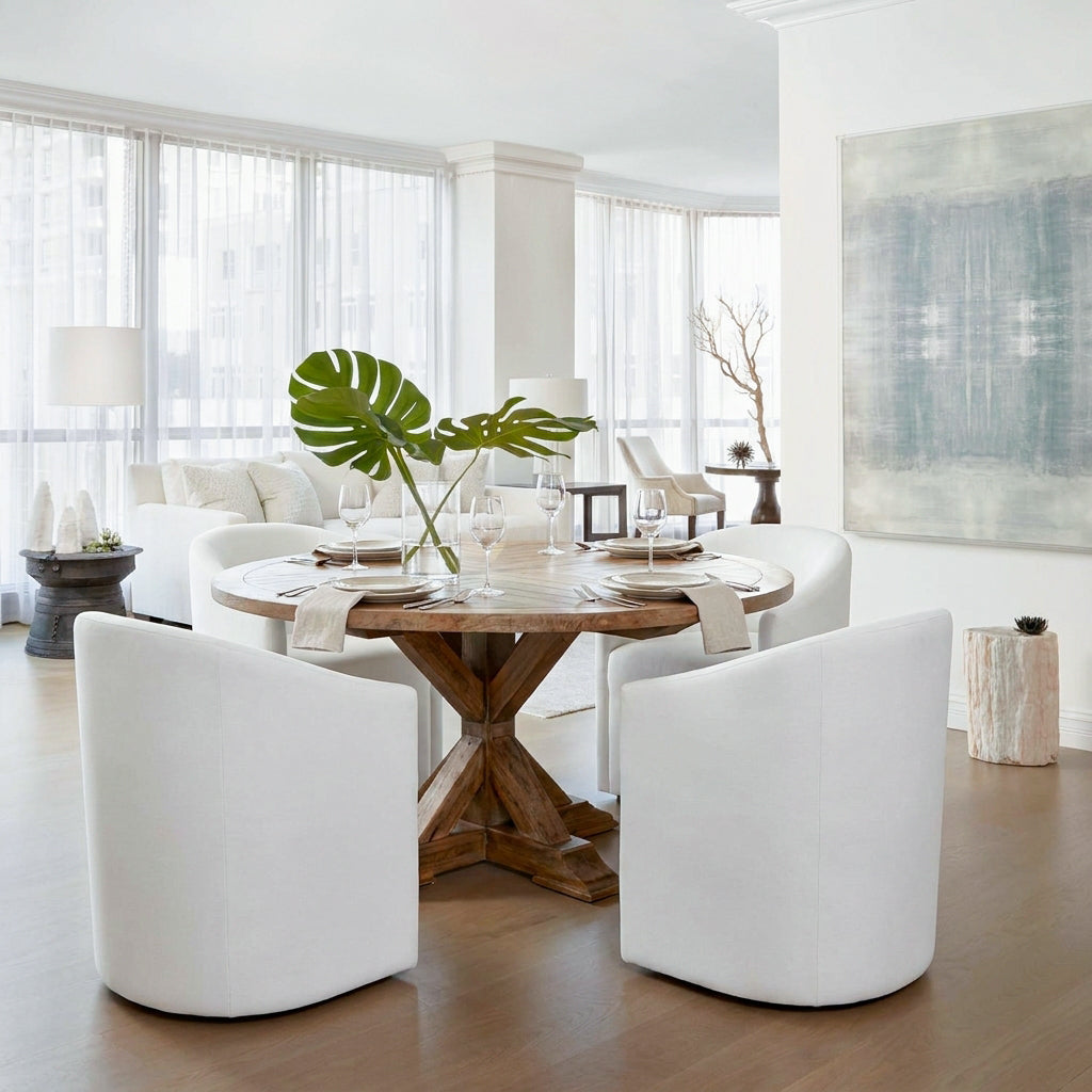 Rafa Performance Linen Dining Chair