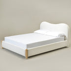 Dorothy Linen Platform Bed
