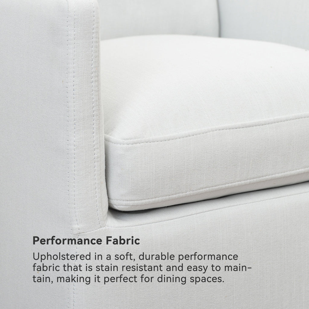 Sean Performance Linen Dining Chair