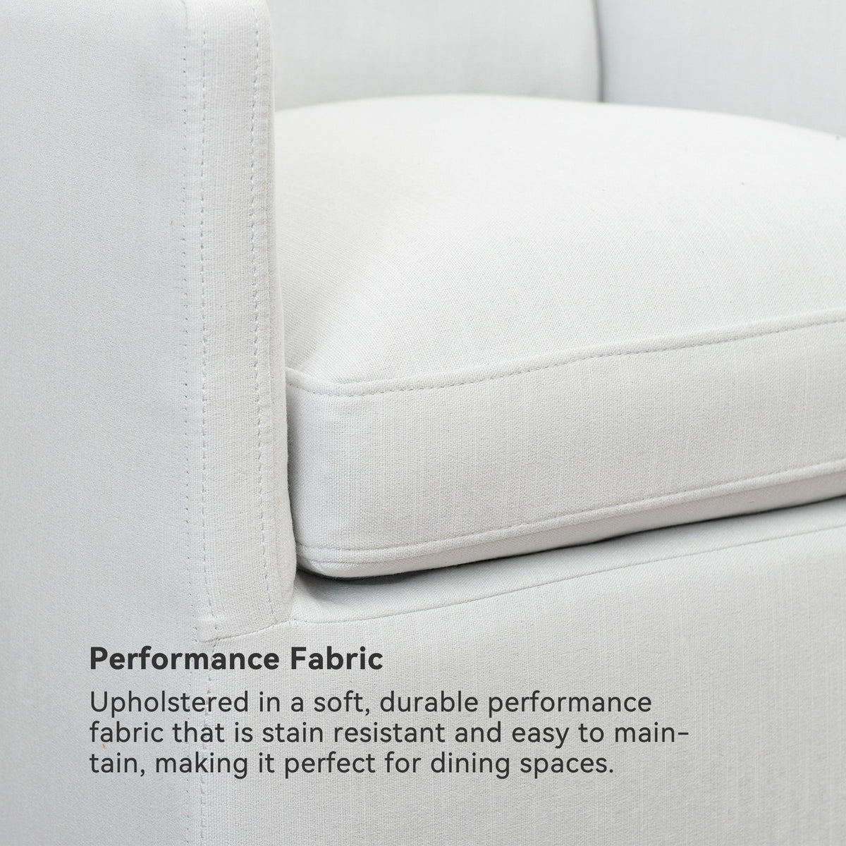 Sean Performance Linen Dining Chair