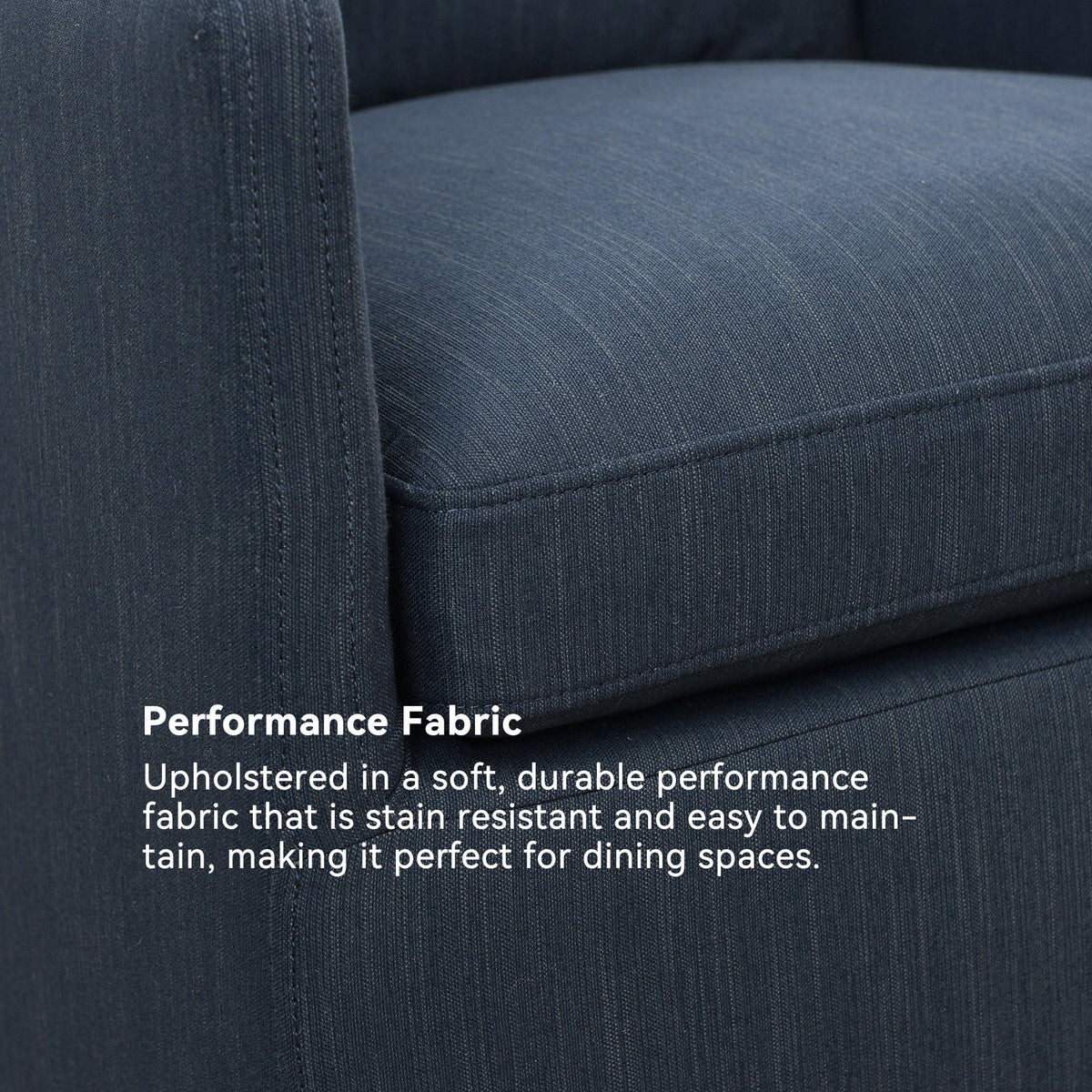 Sean Performance Linen Dining Chair