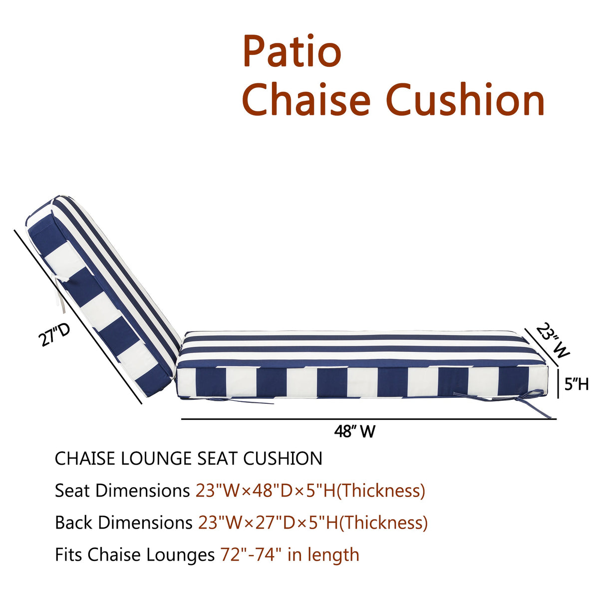Ranu Extra Thick Outdoor Cushion Set