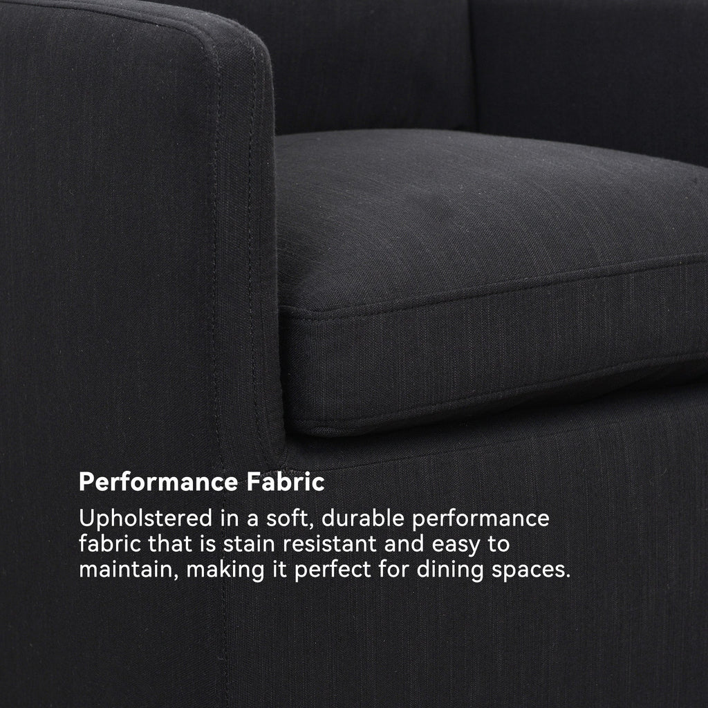 Sean Performance Linen Dining Chair