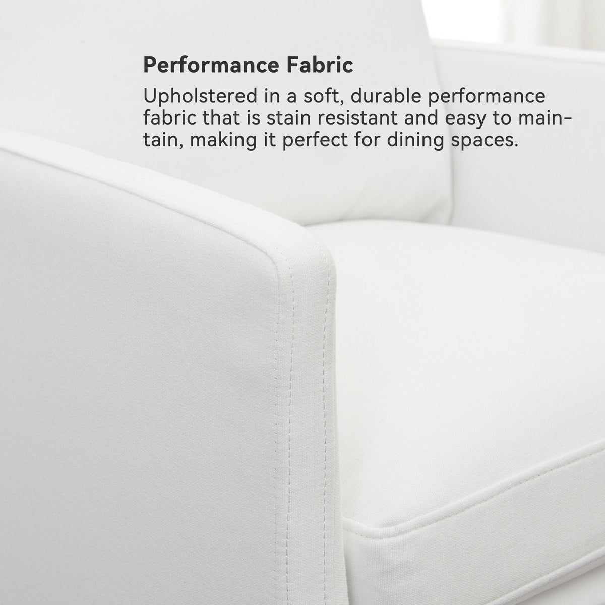 Sean Performance Linen Dining Chair