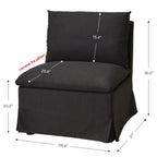 Nelly Slipcover Performance Dining Banquette