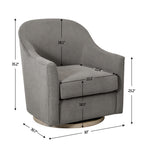 Ethel Swivel Nursery Glider