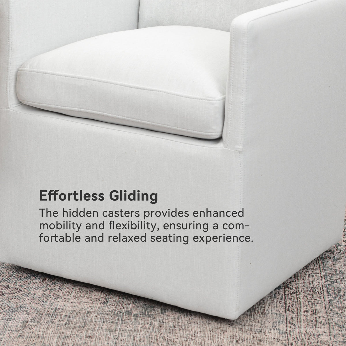 Sean Performance Linen Dining Chair