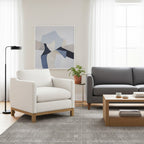 Albert Premium Linen Armchair