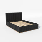 Agnes Bouclé Platform Bed