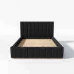 Agnes Bouclé Platform Bed