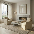 Eliza Slipcover Swivel Barrel Chair