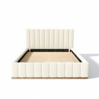Agnes Bouclé Platform Bed